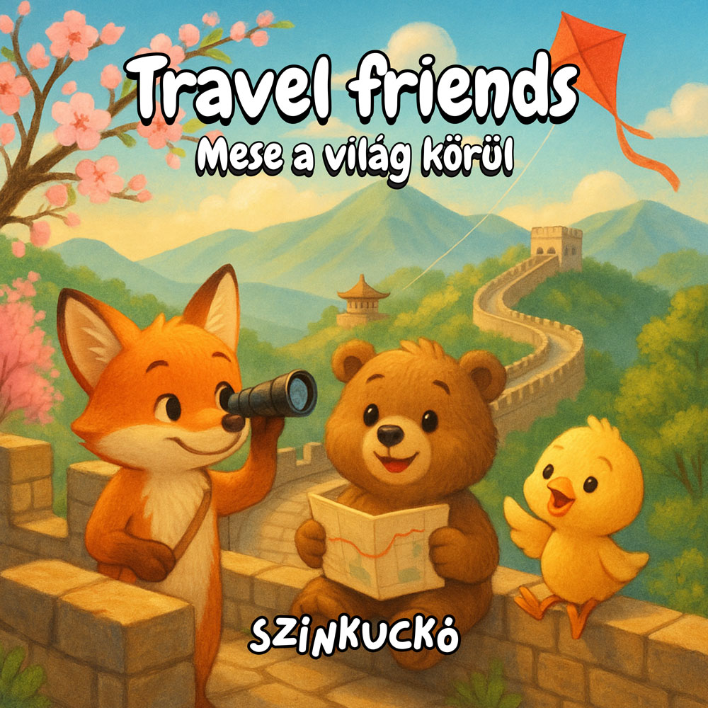 Travel Friends digitális mesekönyv borítója